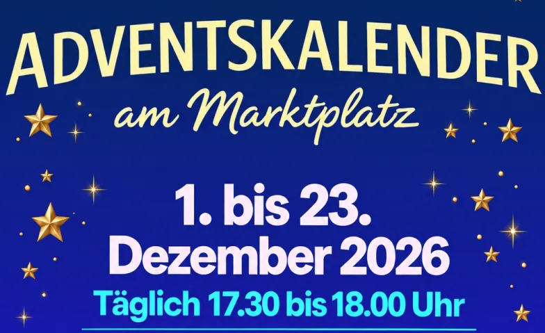 Adventskalender am Marktplatz - Magische Zaubereien, Theatre & Stage / Stage event, Marktplatz Stadtdach