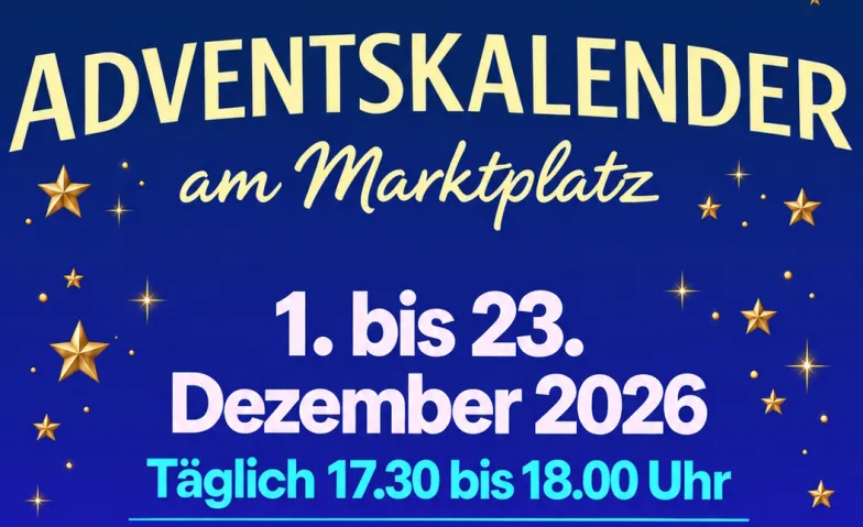 Adventskalender am Marktplatz - Anekdoten zur Weihnachtszeit, Readings & Literature / Reading, Marktplatz Stadtdach