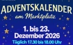 Adventskalender am Marktplatz - Canta Gaudio