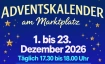 Adventskalender am Marktplatz - The two of us
