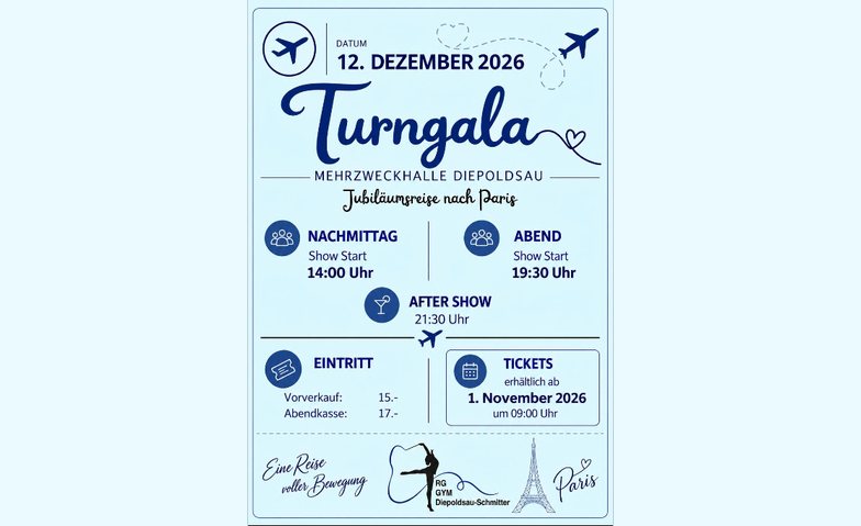 Turngala 2026 Abendvorstellung Tickets