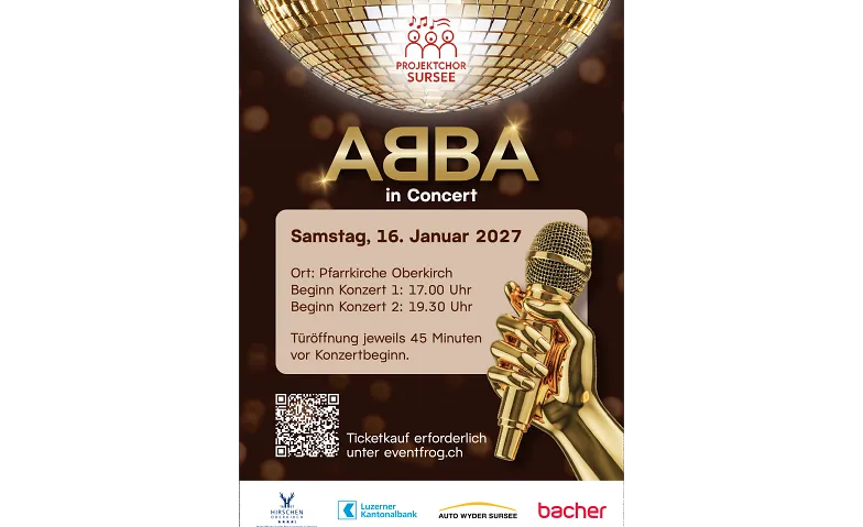 Event-Image for 'Projektchor Sursee: ABBA in Concert'