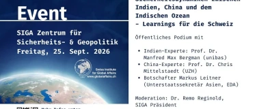 Event-Image for 'Sicherheitsdynamiken zwischen Indien, China und dem Indik'