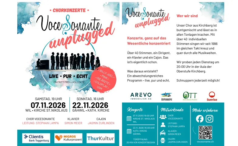 Event-Image for 'Chorkonzerte VoceSonante unplugged'