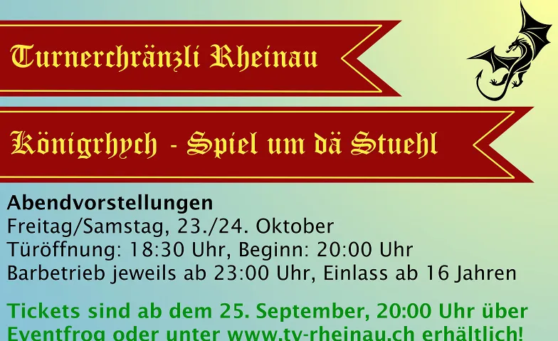 Turnerchränzli Rheinau - 2026 (Fr)