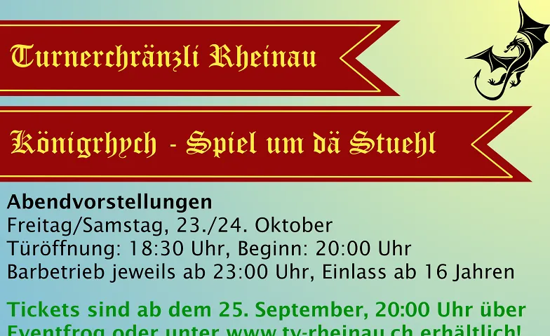 Turnerchränzli Rheinau - 2026 (SA)