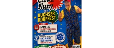 Event-Image for 'Clown Nuny - Buchser Dorffest 2026'