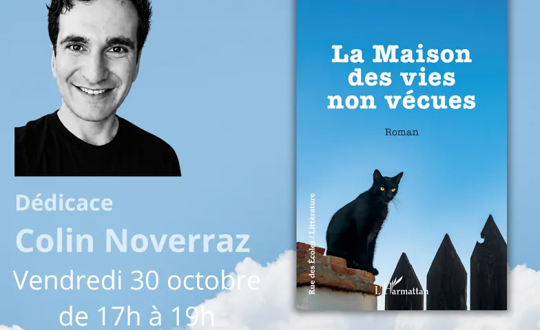 Afterwork littéraire et dédicaces – Colin Noverraz