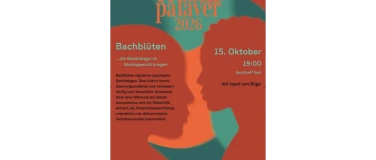 Event-Image for 'Frauenpalaver #5: Bachbl&uuml;ten &ndash; mit Bilge'