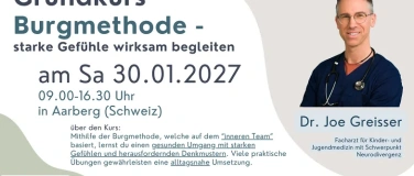 Event-Image for 'Grundkurs Burgmethode mit Dr. Joe Greisser vom 30.01.2027'
