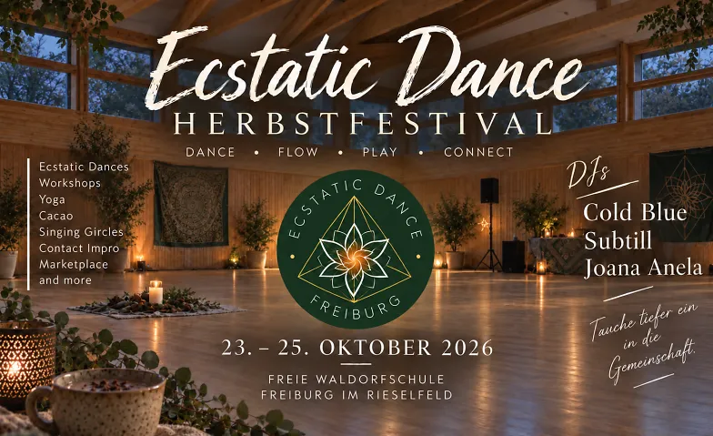 Ecstatic Dance Herbstfestival (ohne Verpflegung)