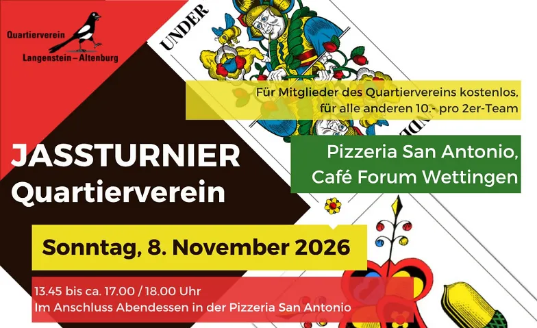 Jassturnier des Quartiervereins Langenstein-Altenburg, Leisure & Excursions / Groups & Games, Jassturnier des Quartiervereins Langenstein-Altenburg