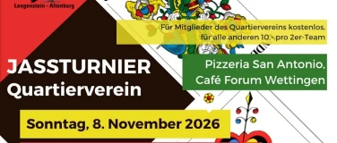 Event-Image for 'Jassturnier des Quartiervereins Langenstein-Altenburg'