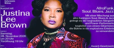 Event-Image for 'Justina Lee Brown'