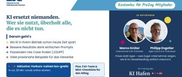 Event-Image for 'Ein KI Training f&uuml;r Zuger Unternehmen'