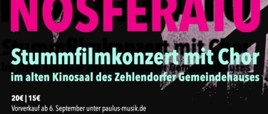 Event-Image for 'Nosferatu &ndash; Stummfilmkonzert mit Chor'