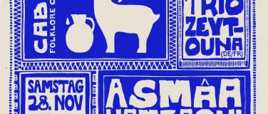 Event-Image for 'Asm&acirc;a Hamzaoui & Bnat Timbouktou x Trio Zeytouna in Basel'