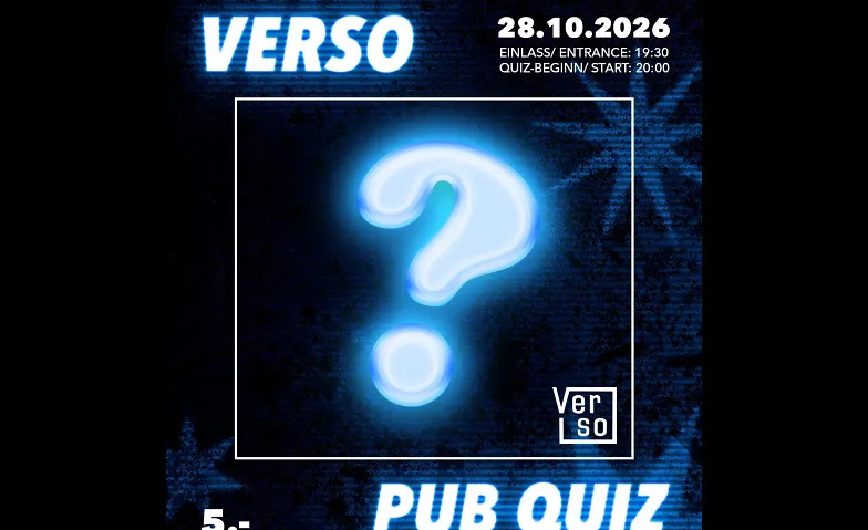 Pub-Quiz, Theatre & Stage / Stage event, Verso
