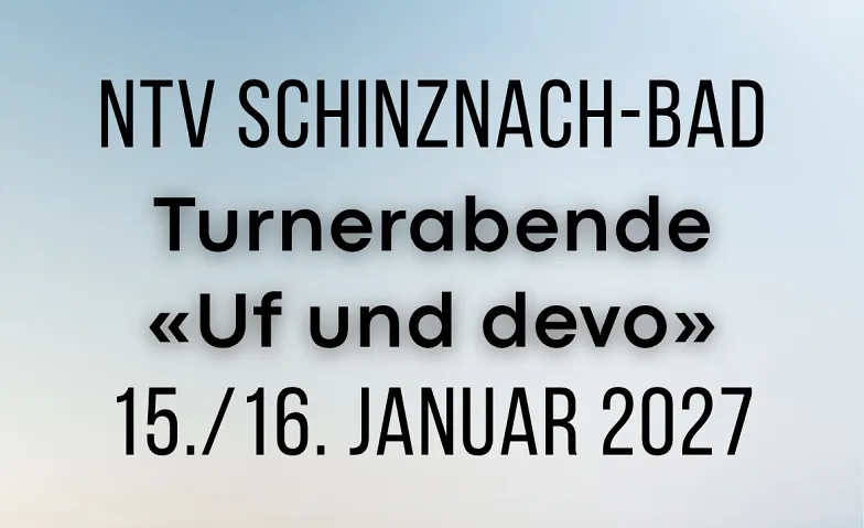 Turnerabend Schinznach-Bad, Theatre & Stage / Stage event, Turnhalle Schinznach-Bad