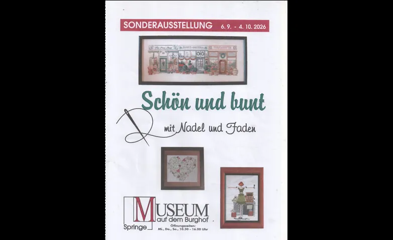 Schön und bunt mit Nadel und Faden