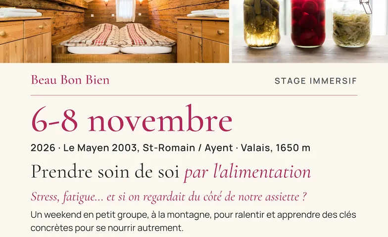 Prendre soin de soi par l’alimentation · Week-end au Mayen 2, Eating & Drinking / Other events, Mayen2003
