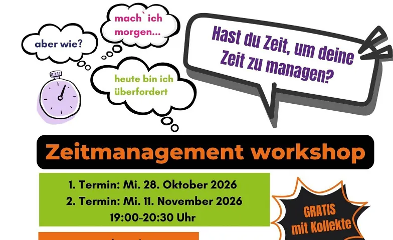 Event-Image for 'Zeitmanagement workshop'