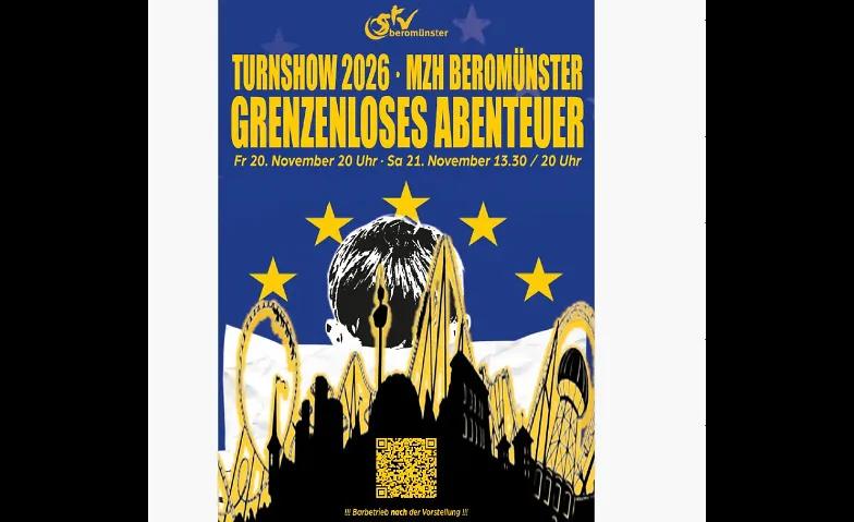 Turnshow Berom&uuml;nster Grenzenloses Abenteuer Tickets