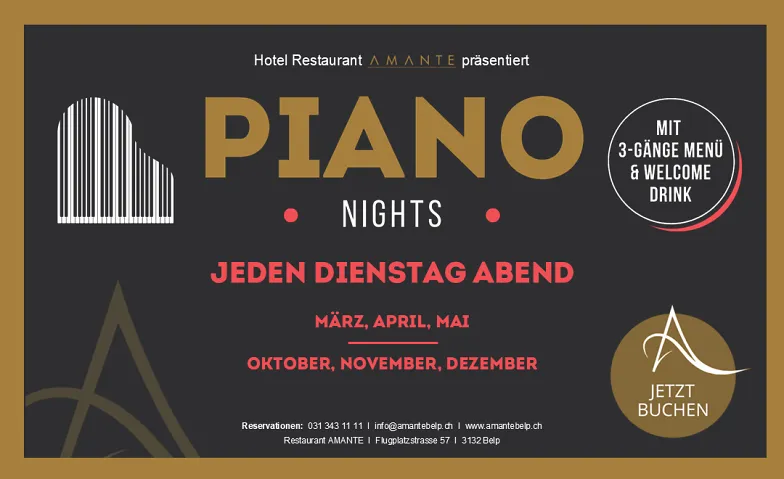 Piano Nights Billets