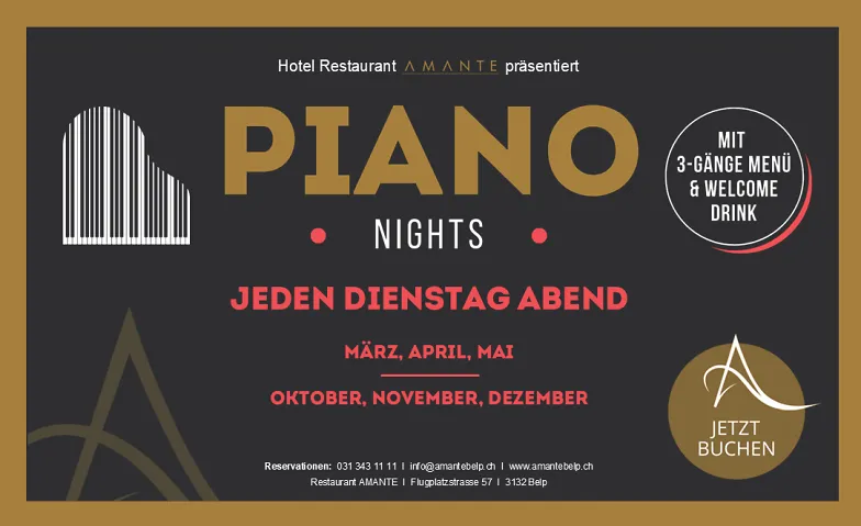 Piano Nights Billets
