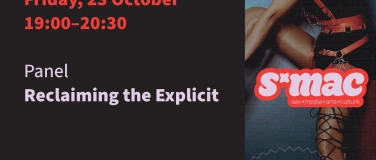 Event-Image for 'Panel: Reclaiming the Explicit'