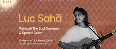 Event-Image for 'Luc Sahā  Live in Z&uuml;rich  29 October'