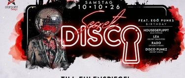Event-Image for '‼️SECRET DISCO feat. EGO PUNK&rsquo;S B DAY‼️'