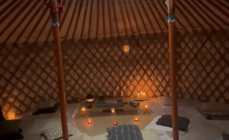 evening tea ceremony in a magical Yurt, Gesundheit & Spiritualität / Gesundheit & Wohlbefinden, Jurte Stadionbrache
