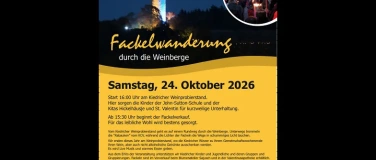 Event-Image for 'Fackelwanderung durch die Kiedricher Weinberge'