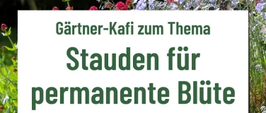 Event-Image for 'G&auml;rtner Kafi zum Thema: Stauden f&uuml;r permanente Bl&uuml;te'