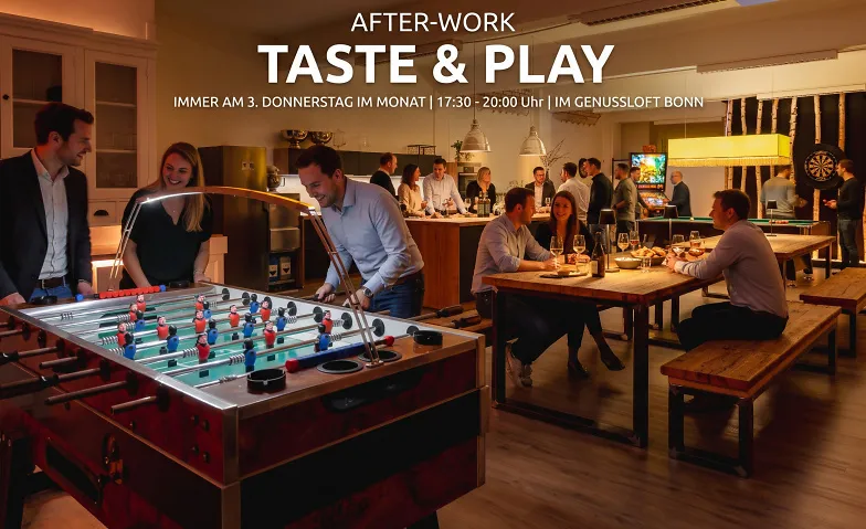 After-Work: Taste & Play – im GenussLoft, Partys / Afterwork, vomFASS Bonn