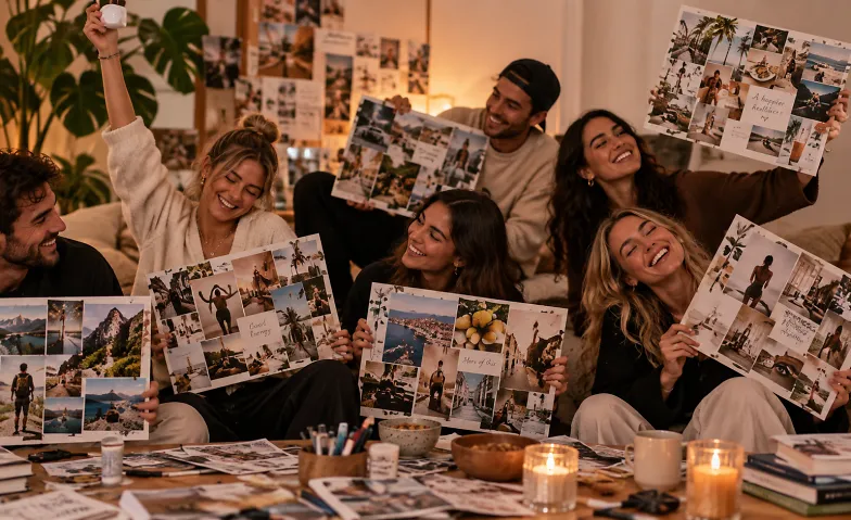 Dear Future me- Visionboard Abend