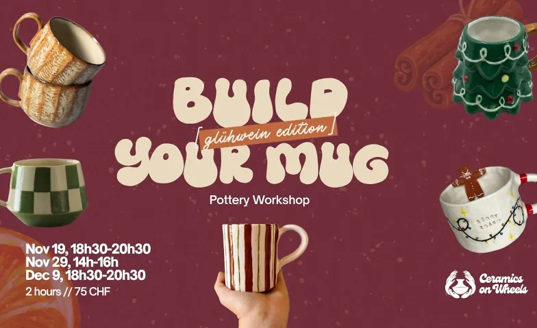 Event-Image for 'Build Your Mug (Gl&uuml;hwein Winter Special) - Pottery Workshop'