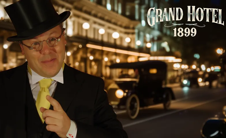 Event-Image for 'Dinnershow mit Zauberkunst und Buffet: "Grand Hotel 1899"'