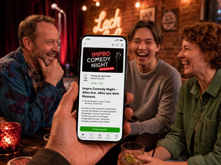 Kalendereintrag Comedy Event