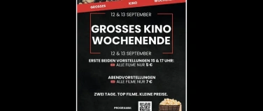 Event-Image for 'Grosses Kino Wochenende'