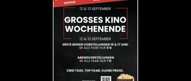 Event-Image for 'Grosses Kino Wochenende'