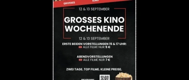 Event-Image for 'Grosses Kino Wochenende'