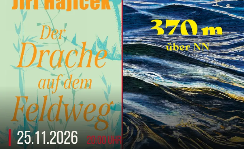 Lesung: Jiří Hájíček – Zwei Romane aus Südböhmen, Readings & Literature / Reading, Scharfrichterhaus