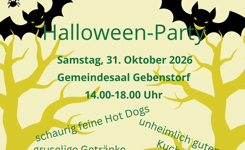 Halloween-Party, Events for children / Kids' party, Gemeindesaal Gebenstorf