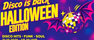 Event-Image for 'Disco is back! - Die Halloweenparty im Engelshof'