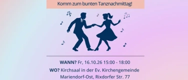 Event-Image for 'Schwofen ab 50 - Ein bunter Tanznachmittag in Mariendorf-Ost'
