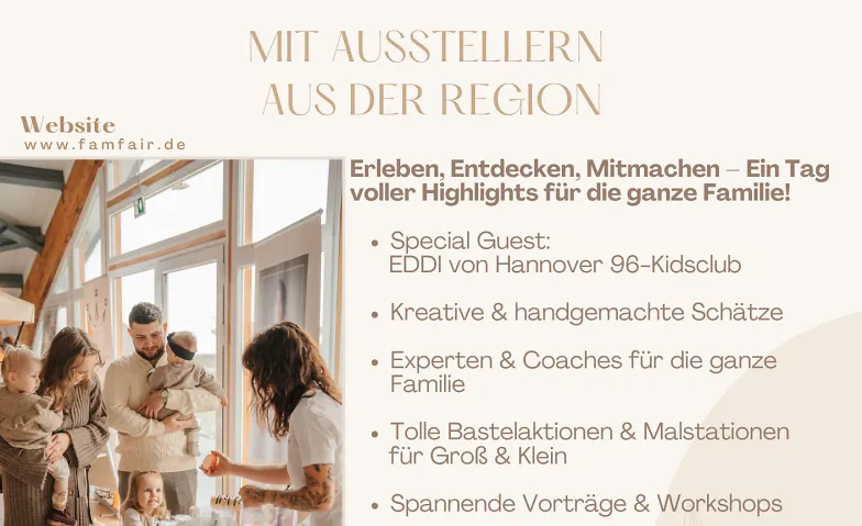 famFAIR – Die regionale Familienmesse, Messen / Messe, Eventlocation Hangar no5