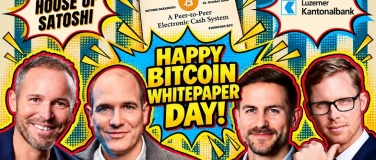 Event-Image for 'Bitcoin wird vollj&auml;hrig: Live-Podcast zum Whitepaper Day'