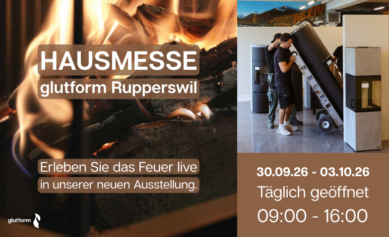 Hausmesse Glutform Rupperswil – neue Ausstellung